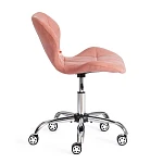 Кресло SELFI, флок, розовый, 137 | изображение 1