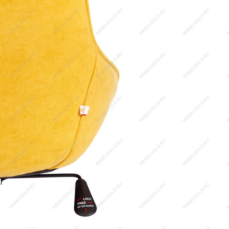Кресло DUBLIN, велюр Clermon, горчичный, 170 | изображение 9
