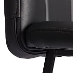 Полубарный стул Medeo/Медео, экокожа, черный, 42х56х102 см | изображение 7