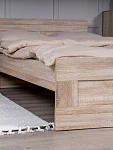 Кровать двуспальная Сириус, 120х200 см, дуб сонома | изображение 2