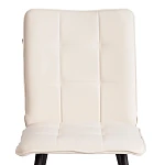 Стул обеденный Bari, LT, велюр, молочный/черный, 4, 41х55х89 см | изображение 5