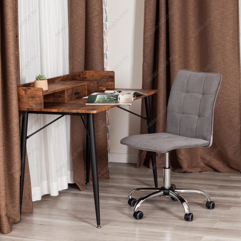 Кресло ONE, флок, серый, 29 | изображение 10