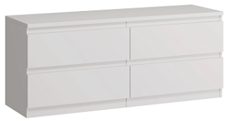 КАСТОР (KULLEN) тумба ИКЕА / IKEA 4 ящика белая