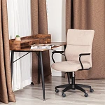 Кресло BENEFIT, флок, бежевый, 7 | изображение 11