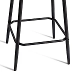 Полубарный стул Bari/Бари, велюр, бежевый, 7, 42х55х99 см | изображение 10