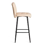 Барный стул Medeo/Медео, экокожа, бежевый, 45х56х113 см | изображение 1