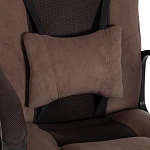 Кресло DRIVER (22), флок/ткань, коричневый, 6/TW-24 | изображение 8