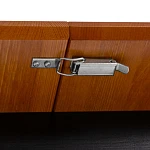 Стол Соната Люкс раздвижной/Sonata Lux extension table, массив сосны, антик /графит, 120-(150)х75х75 см | изображение 10