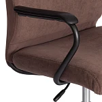 Кресло BENEFIT, флок, коричневый, 6 | изображение 7