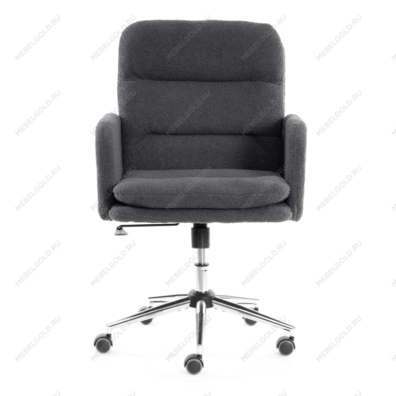 Кресло Dover хром, букле, серый, barni grey | изображение 4