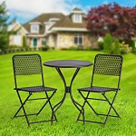 Стул Secret De Maison Villa, стальной сплав, 44х42х83см, черный | изображение 11