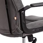 Кресло DRIVER (22), флок/ткань, серый/серый, 29/TW-12 | изображение 12