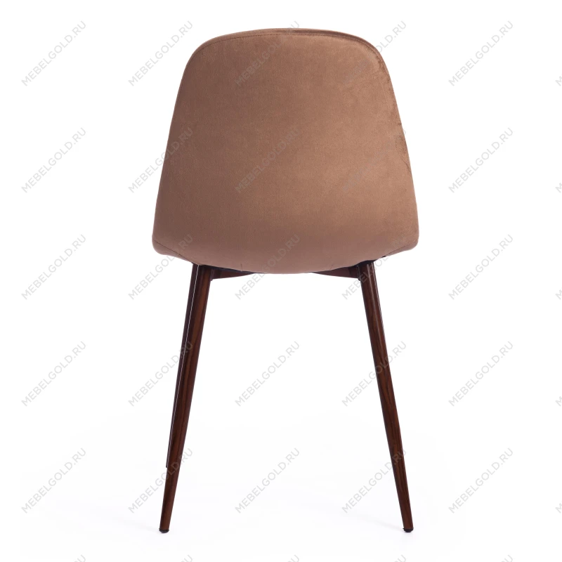 Стул BREEZE (mod. 4724), Велюр/металл, 44 х 53 х 87 см, Brown (коричневый) HLR11 / орех | изображение 3