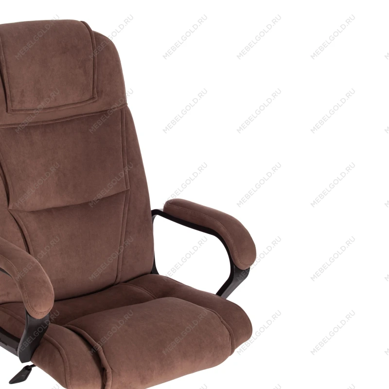 Кресло BERGAMO хром (22), флок, коричневый, 6 | изображение 11