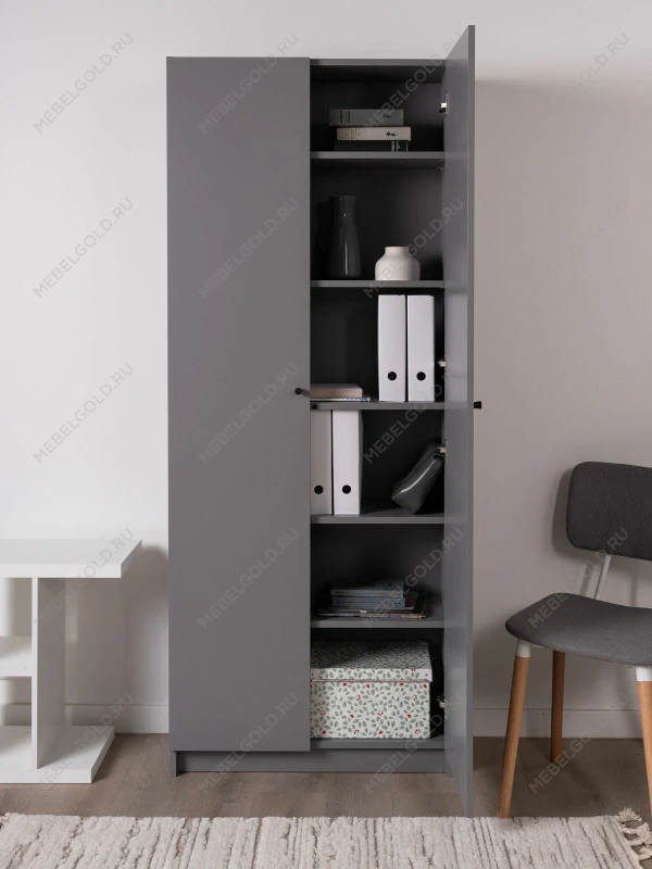 Центральный склад - Стеллаж Варма Стэнд 78х198х28, серый | изображение 4