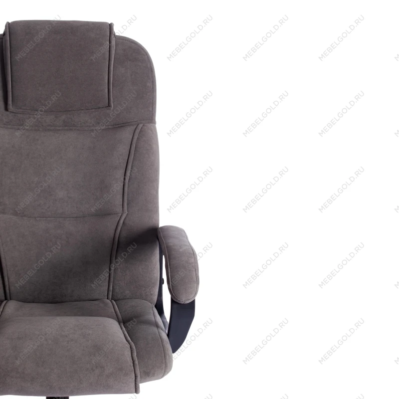 Кресло BERGAMO хром (22), флок, серый, 29 | изображение 5