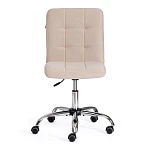 Кресло FIESTA, флок, бежевый, 7 | изображение 4