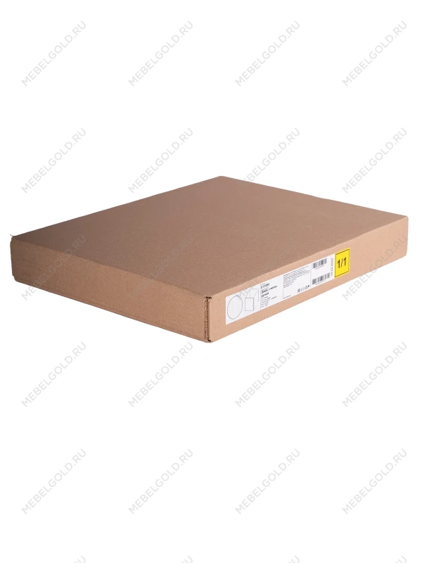 Модуль с дверцей для стеллажа ФОРА, ручка металл, 33х33х37, белый | изображение 7