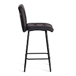 Полубарный стул Medeo/Медео, экокожа, черный, 42х56х102 см | изображение 1