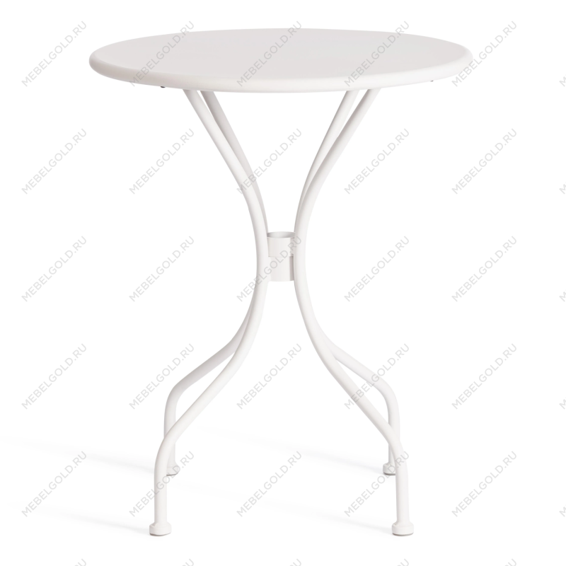 Стол Secret De Maison Villa, стальной сплав, D59х70см, butter white