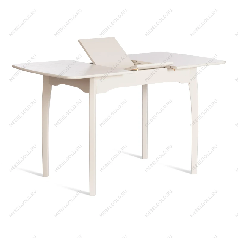 Стол CATERINA, бук, мдф, 100+30x70x75, Ivory white | изображение 6