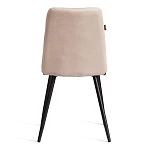 Стул обеденный Asti, велюр, молочный/черный, (Porsche 2) | изображение 3