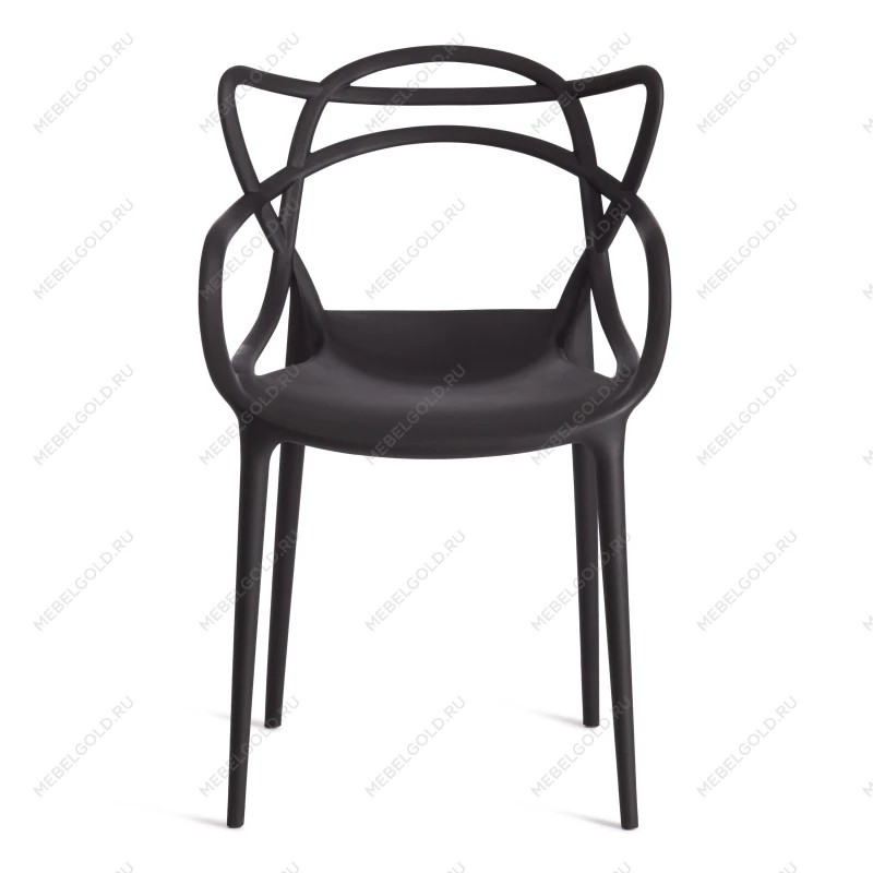 Стул Cat Chair (mod. 028), пластик, 53 x 59 x 82,5 см, черный (Black 3010) | изображение 4