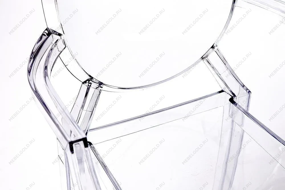 Кресло MEDALION (mod. 922), пластик, 56,5*53,2*92,5см, прозрачный | изображение 4