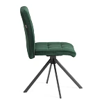 Стул обеденный Medeo, поворотный механизм 360, велюр, Deep Forest (изумруд) | изображение 1