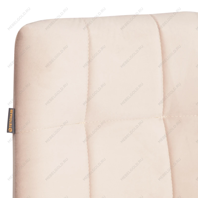 Стул обеденный Asti, TREND, флок, бежевый/черный, 7, 47х54х86 см | изображение 7