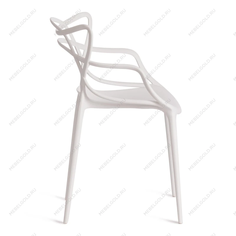 Стул Cat Chair (mod. 028), пластик, 53 x 59 x 82,5 см, белый (White C0057) | изображение 1